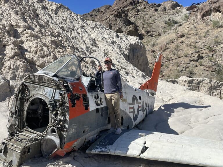 Explore Nevadas desert near Las Vegas, where a U.S. military wreckage awaits. Ideal for ATV tours and off-road RZR rides!.