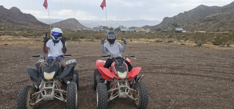 Explore Nevadas desert near Las Vegas on ATV tours, racing past mountains and ghost towns with the Colorado River in view.