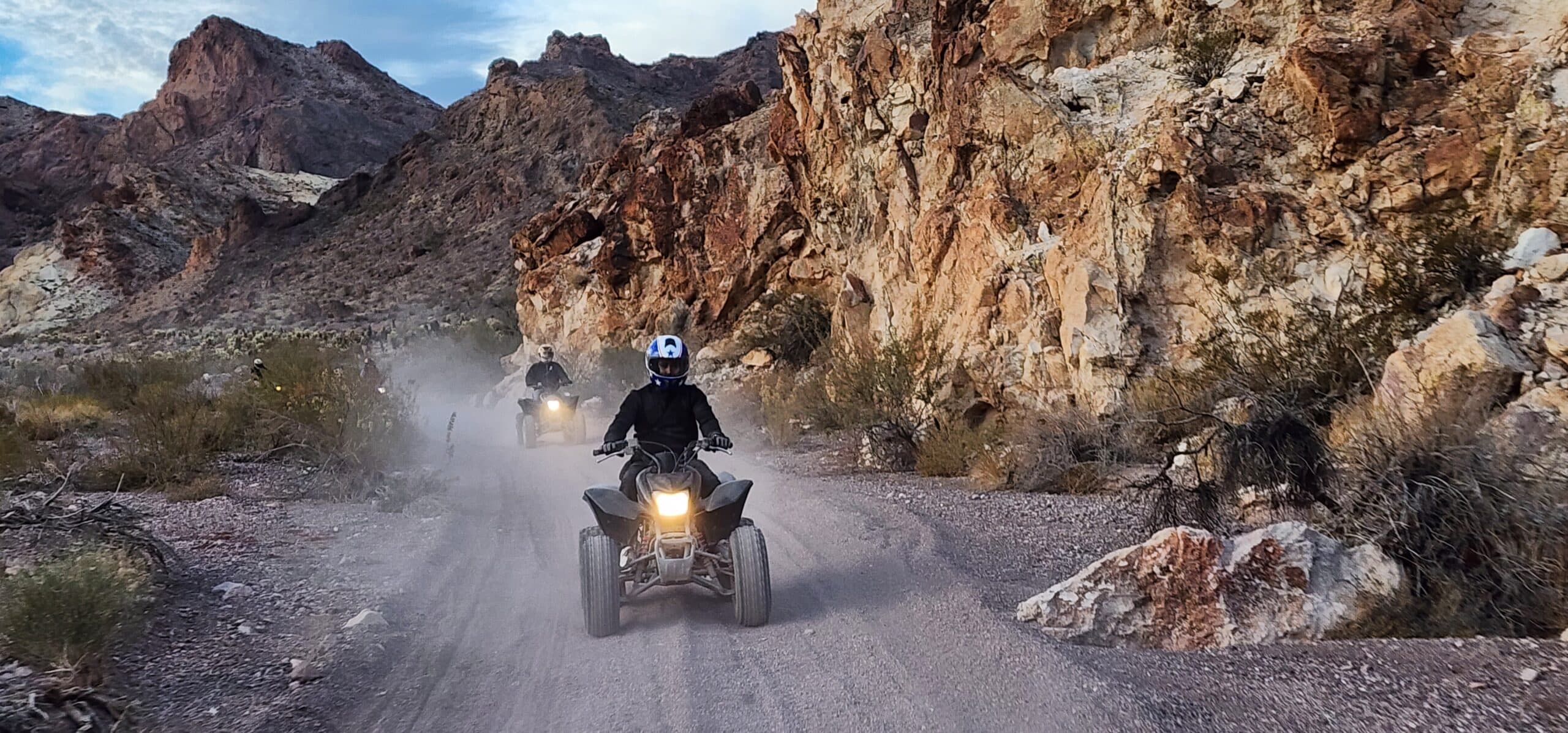 Explore Eldorado Canyon ATV Tours near Las Vegas and the Colorado River, where riders tackle trails under Nevadas scenic skies.