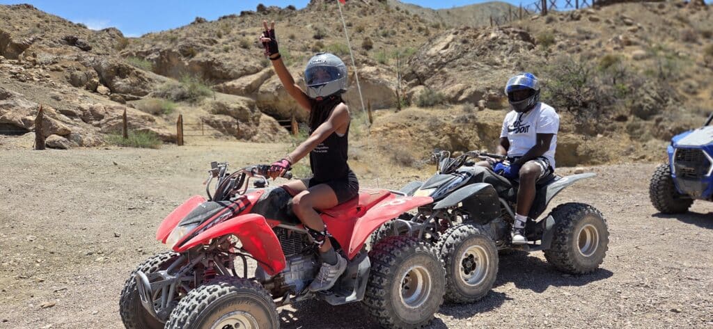 Experience thrilling ATV tours near Las Vegas—ride desert trails in Nevada with epic views of the Colorado River and Ghost Towns.