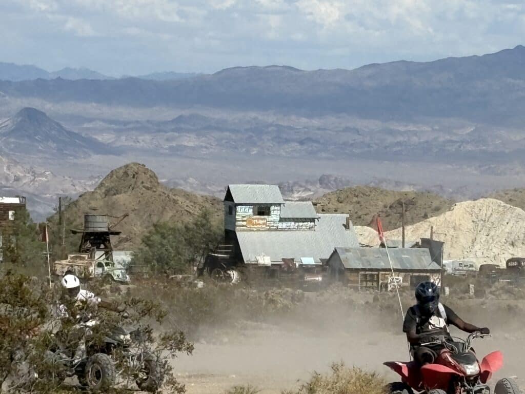 Explore Nevada’s desert near Las Vegas on an ATV tour—ride dusty trails by a ghost town with mountain views and the Colorado River nearby.