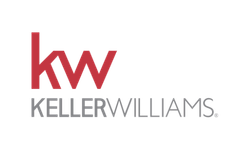 Keller Williams logo with red "kw" above gray KELLER WILLIAMS, ideal for Las Vegas real estate, ATV tours, or Nevada RZR rides.