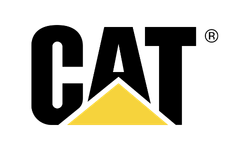 The CAT logo: bold black C, A, T over a yellow triangle. Ideal for Las Vegas, Nevada ATV tours & RZR Colorado River adventures.